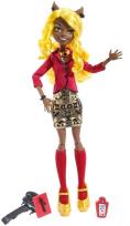 Opakowanie Monster High Strach Kamera Akcja Clawdia Wolf