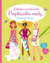 Okładka książki Naklejkowe przebieranki Projektantka mody Kolekcja letnia