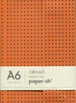 Opakowanie Notatnik A6 Orange on Grey