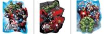 Opakowanie Notes kształtowy A6 Avengers (15szt) DERFORM