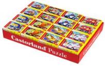 Opakowanie Pakiet Puzzle 32x54 Bajkowe pojazdy CASTOR