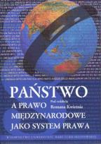 Okładka książki Państwo a prawo międzynarodowe jako system prawa