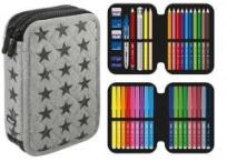 Opakowanie Piórnik 2 poz. z wyposażeniem Stars MILAN