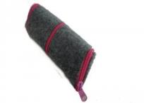 Opakowanie Piórnik POL 084 filcowy różowy zamek MESIO.pl