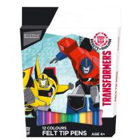 Opakowanie Pisaki 12 kolorów transformers