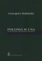 Okładka książki Polonia w USA