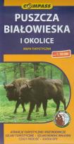 Okładka książki Puszcza Białowieska i okolice mapa turystyczna 1:50 000