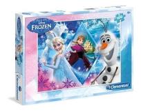 Okładka książki Puzzle 100 Kraina Lodu