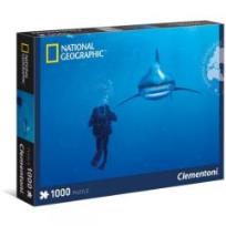 Opakowanie Puzzle 1000 National Geographic Whitetip shark