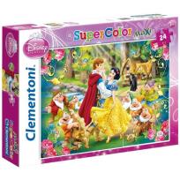 Okładka książki Puzzle 24 Maxi Królewna Śnieżka