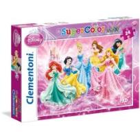 Okładka książki Puzzle 24 Maxi Księżniczki na balu