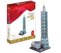 Okładka książki Puzzle 3D Taipei 101