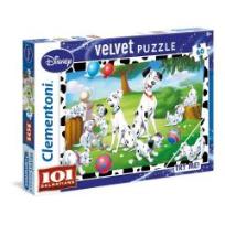 Opakowanie Puzzle 60 Velvet 101 Dalmatyńczyków