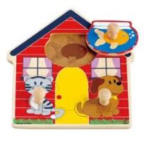 Opakowanie Puzzle Domek zwierząt