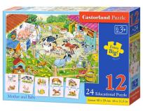 Opakowanie Puzzle Edukacyjne - Mother and Baby CASTOR