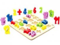 Opakowanie Puzzle Liczby