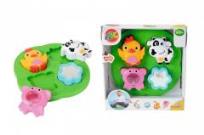 Okładka książki Puzzle zwierzątka - grzechotki