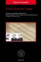 Okładka książki Raporty bezpieki T.1 -Przeciw Kościołom i religii