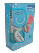 Opakowanie Ręczny klimatyzator niebieski