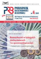Opakowanie Rozrachunki w księgach rachunkowych i w sprawozdawczości - należności cywilnoprawne