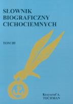Okładka książki Słownik biograficzny Cichociemnych T. III