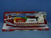 Opakowanie Statek 10elementów z kontenerami 7 sztuk