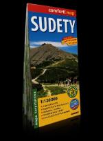 Opakowanie Sudety mapa turystyczna 1:120 000