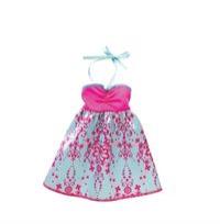 Opakowanie Sukienka dla Barbie zielono-różowa