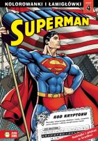 Okładka książki Superman Kolorowanki i łamigłówki Część 4