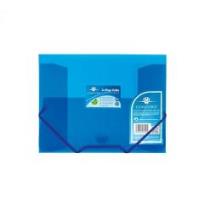 Opakowanie Teczka PP A4 z gumką niebieska (5szt) PUKKA