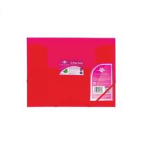 Opakowanie Teczka PP A4 z gumką różowa (5szt) PUKKA