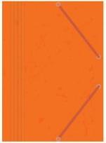 Opakowanie Teczka z gumką A4 z preszpanu mix kolorów (10szt)