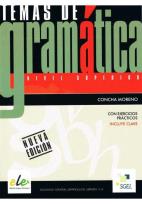 Okładka książki Temas de gramatica książka