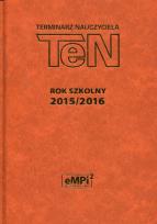 Opakowanie Terminarz nauczyciela TeN Rok szkolny 2015/2016 brązowy