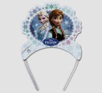 Opakowanie Tiara papierowa Kraina Lodu 6 sztuk