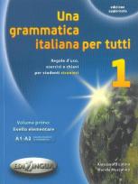Okładka książki Una grammatica italiana per tutti 1 książka
