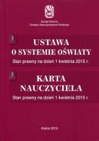 Okładka książki Ustawa o systemie oświaty Karta Nauczyciela