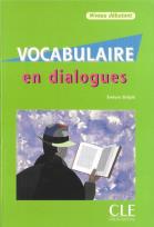 Okładka książki Vocabulaire en Dialogues niveau debutant + CD audio'