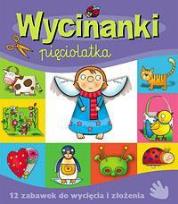 Okładka książki Wycinanki pięciolatka