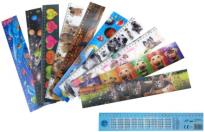 Opakowanie Zakładki/ linijki 3D 10 wzorów ix