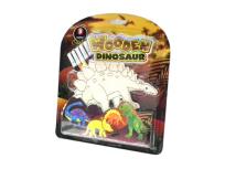 Opakowanie Zestaw kreatywny drewniany DINOZAUR 2