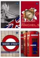 Opakowanie Zeszyt A5/60K kratka tematyczny J.angielski(10szt)