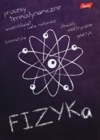 Opakowanie Zeszyt A5 Fizyka w kratkę 60 kartek 10 sztuk