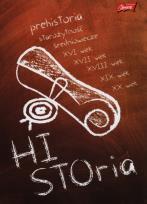 Opakowanie Zeszyt A5 Historia w kratkę 60 kartek 10 sztuk