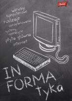 Opakowanie Zeszyt A5 Informatyka w kratkę 60 kartek 10 sztuk