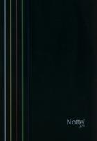 Opakowanie Zeszyt A5 Narcissus Arc w kratkę 80 kartek czarny