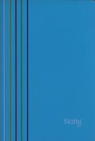 Opakowanie Zeszyt A5 Narcissus Arc w kratkę 80 kartek turkusowy