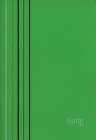 Opakowanie Zeszyt A5 Narcissus Arc w kratkę 80 kartek zielony