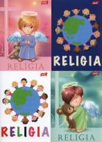Opakowanie Zeszyt A5 Religia w kratkę 32 kartki 15 sztuk mix