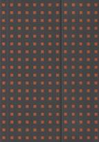 Opakowanie Zeszyt B6 Paper-oh Quadro gładki 56 kartek Grey on Orange
